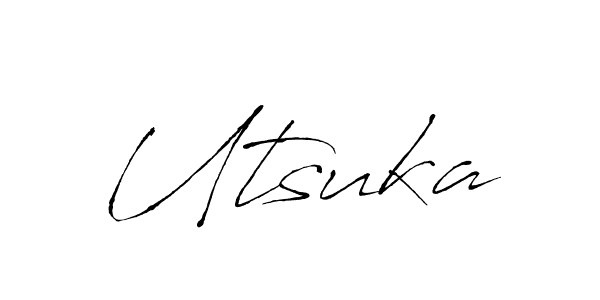 You should practise on your own different ways (Antro_Vectra) to write your name (Utsuka) in signature. don't let someone else do it for you. Utsuka signature style 6 images and pictures png