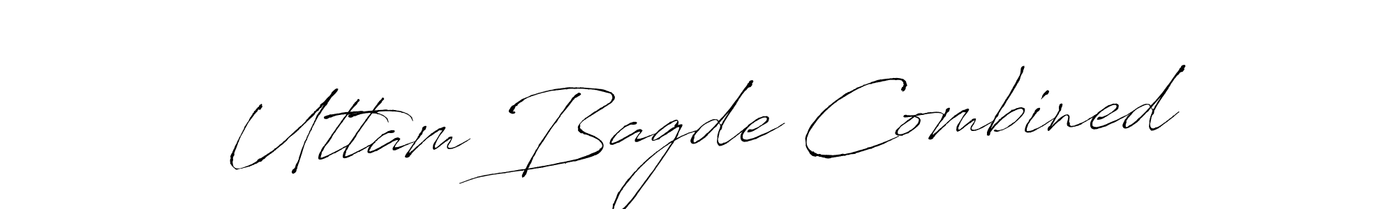 Here are the top 10 professional signature styles for the name Uttam Bagde Combined. These are the best autograph styles you can use for your name. Uttam Bagde Combined signature style 6 images and pictures png