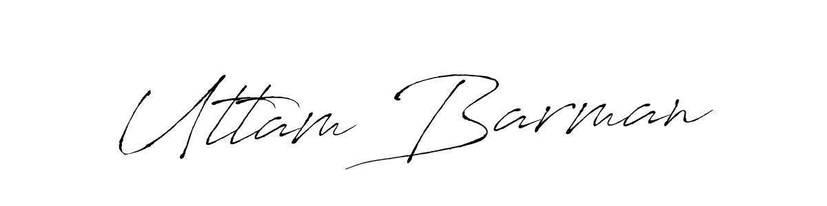 Also You can easily find your signature by using the search form. We will create Uttam Barman name handwritten signature images for you free of cost using Antro_Vectra sign style. Uttam Barman signature style 6 images and pictures png