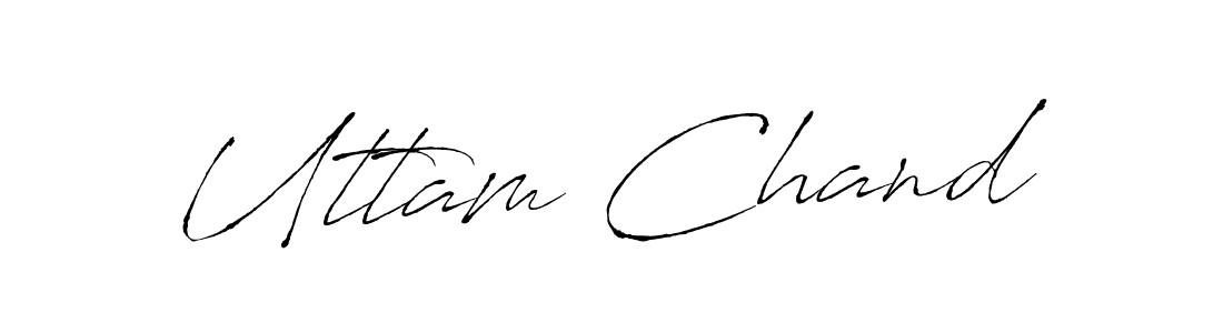 The best way (Antro_Vectra) to make a short signature is to pick only two or three words in your name. The name Uttam Chand include a total of six letters. For converting this name. Uttam Chand signature style 6 images and pictures png