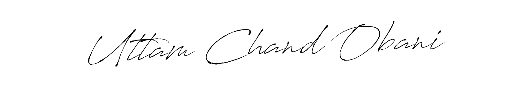 How to Draw Uttam Chand Obani signature style? Antro_Vectra is a latest design signature styles for name Uttam Chand Obani. Uttam Chand Obani signature style 6 images and pictures png