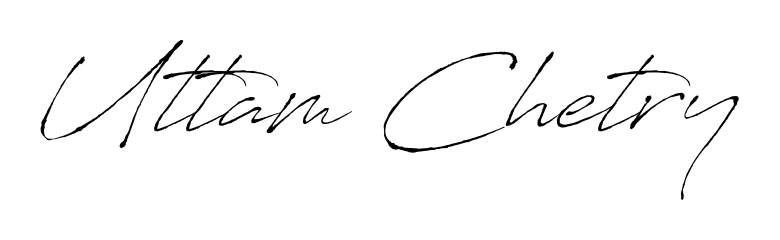 You can use this online signature creator to create a handwritten signature for the name Uttam Chetry. This is the best online autograph maker. Uttam Chetry signature style 6 images and pictures png