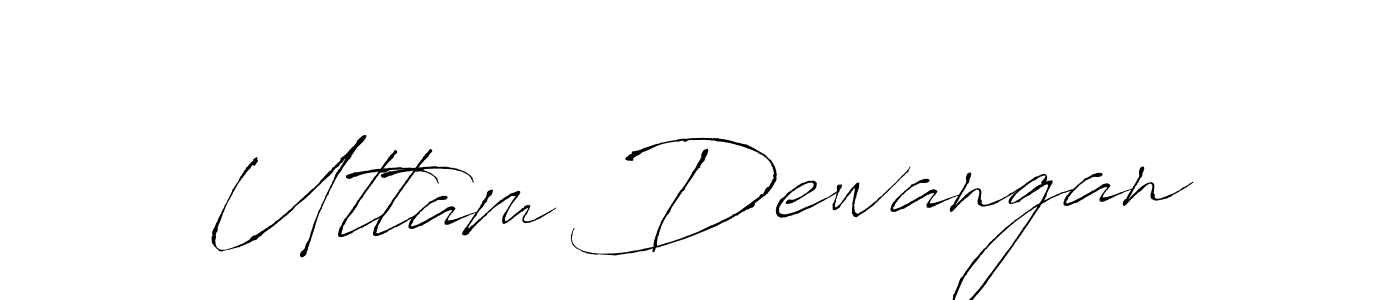 Similarly Antro_Vectra is the best handwritten signature design. Signature creator online .You can use it as an online autograph creator for name Uttam Dewangan. Uttam Dewangan signature style 6 images and pictures png