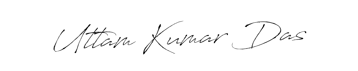 Create a beautiful signature design for name Uttam Kumar Das. With this signature (Antro_Vectra) fonts, you can make a handwritten signature for free. Uttam Kumar Das signature style 6 images and pictures png