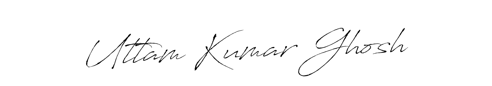 Uttam Kumar Ghosh stylish signature style. Best Handwritten Sign (Antro_Vectra) for my name. Handwritten Signature Collection Ideas for my name Uttam Kumar Ghosh. Uttam Kumar Ghosh signature style 6 images and pictures png