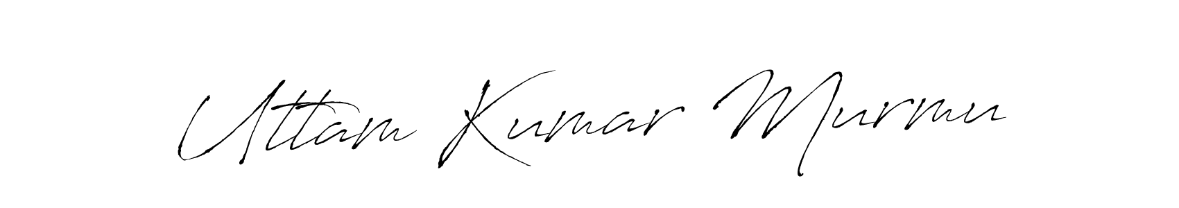 This is the best signature style for the Uttam Kumar Murmu name. Also you like these signature font (Antro_Vectra). Mix name signature. Uttam Kumar Murmu signature style 6 images and pictures png