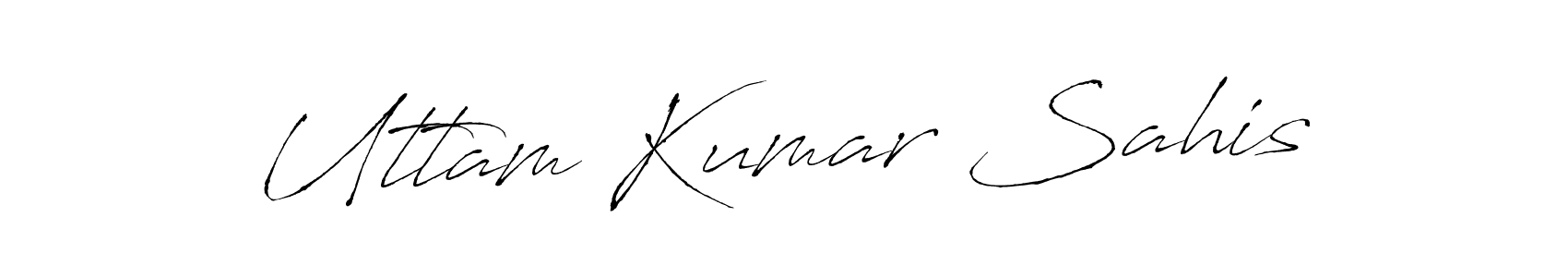 Use a signature maker to create a handwritten signature online. With this signature software, you can design (Antro_Vectra) your own signature for name Uttam Kumar Sahis. Uttam Kumar Sahis signature style 6 images and pictures png