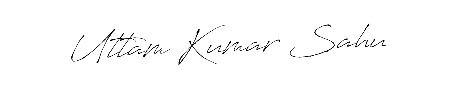 Design your own signature with our free online signature maker. With this signature software, you can create a handwritten (Antro_Vectra) signature for name Uttam Kumar Sahu. Uttam Kumar Sahu signature style 6 images and pictures png