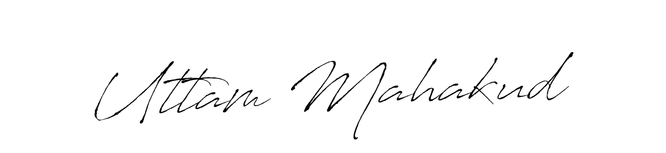 Use a signature maker to create a handwritten signature online. With this signature software, you can design (Antro_Vectra) your own signature for name Uttam Mahakud. Uttam Mahakud signature style 6 images and pictures png