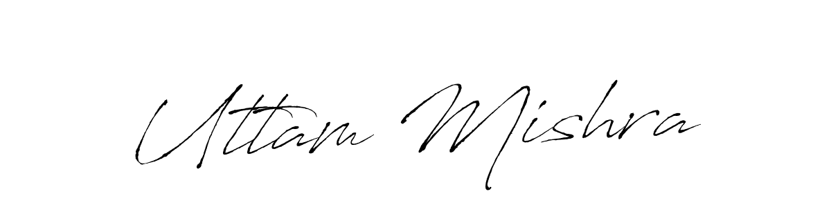 You should practise on your own different ways (Antro_Vectra) to write your name (Uttam Mishra) in signature. don't let someone else do it for you. Uttam Mishra signature style 6 images and pictures png