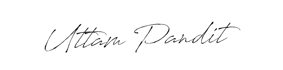 Similarly Antro_Vectra is the best handwritten signature design. Signature creator online .You can use it as an online autograph creator for name Uttam Pandit. Uttam Pandit signature style 6 images and pictures png