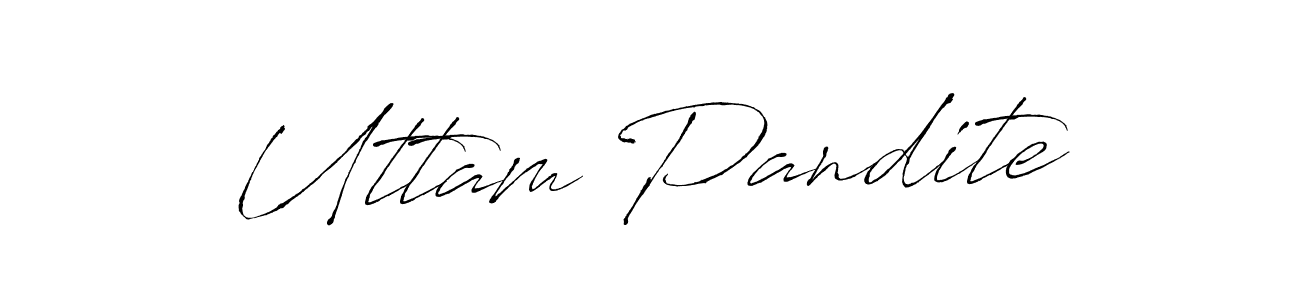 Here are the top 10 professional signature styles for the name Uttam Pandite. These are the best autograph styles you can use for your name. Uttam Pandite signature style 6 images and pictures png