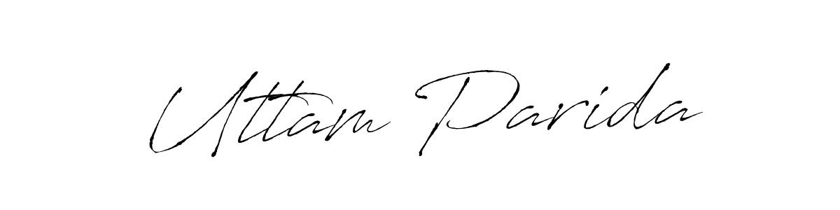 Make a beautiful signature design for name Uttam Parida. With this signature (Antro_Vectra) style, you can create a handwritten signature for free. Uttam Parida signature style 6 images and pictures png