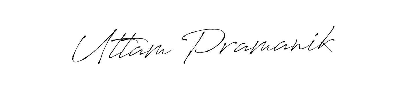 Make a beautiful signature design for name Uttam Pramanik. Use this online signature maker to create a handwritten signature for free. Uttam Pramanik signature style 6 images and pictures png