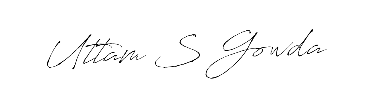 You can use this online signature creator to create a handwritten signature for the name Uttam S Gowda. This is the best online autograph maker. Uttam S Gowda signature style 6 images and pictures png