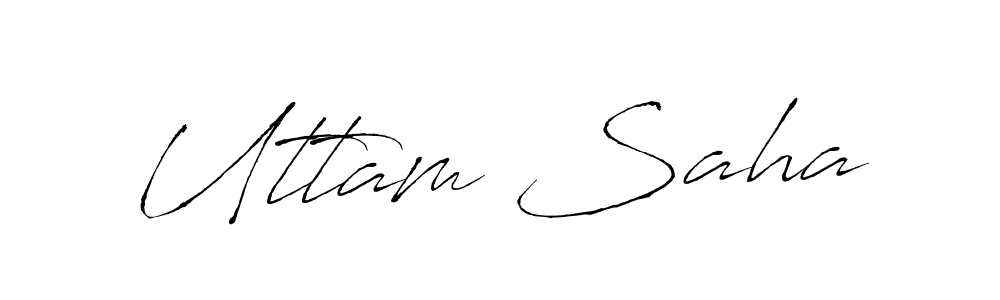 It looks lik you need a new signature style for name Uttam Saha. Design unique handwritten (Antro_Vectra) signature with our free signature maker in just a few clicks. Uttam Saha signature style 6 images and pictures png