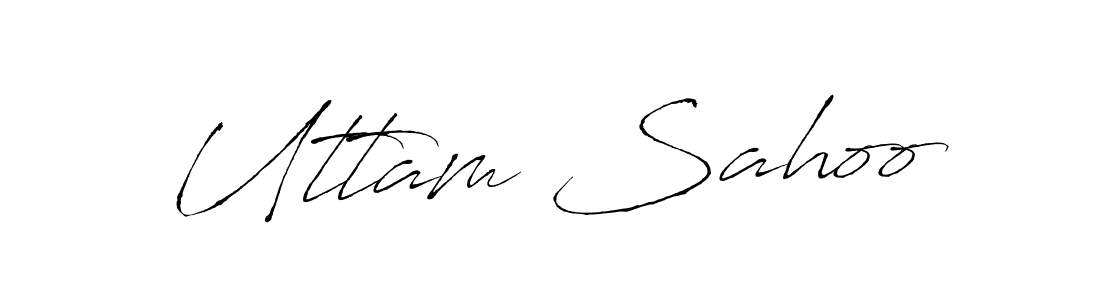Design your own signature with our free online signature maker. With this signature software, you can create a handwritten (Antro_Vectra) signature for name Uttam Sahoo. Uttam Sahoo signature style 6 images and pictures png