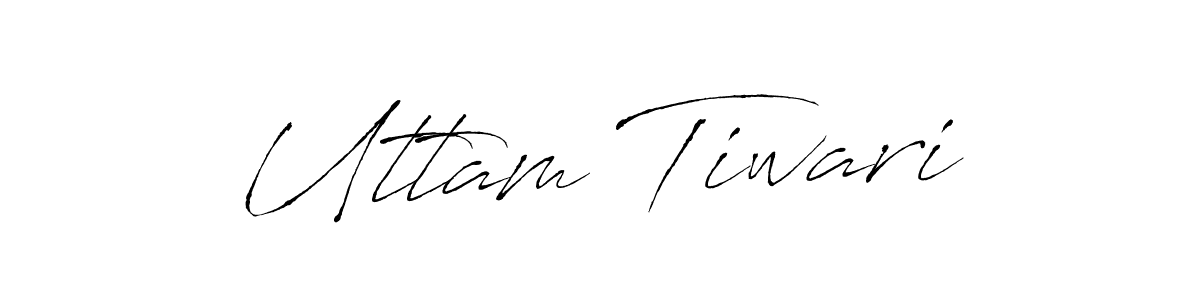 The best way (Antro_Vectra) to make a short signature is to pick only two or three words in your name. The name Uttam Tiwari include a total of six letters. For converting this name. Uttam Tiwari signature style 6 images and pictures png