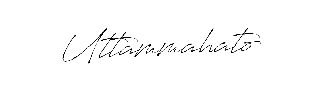 Uttammahato stylish signature style. Best Handwritten Sign (Antro_Vectra) for my name. Handwritten Signature Collection Ideas for my name Uttammahato. Uttammahato signature style 6 images and pictures png