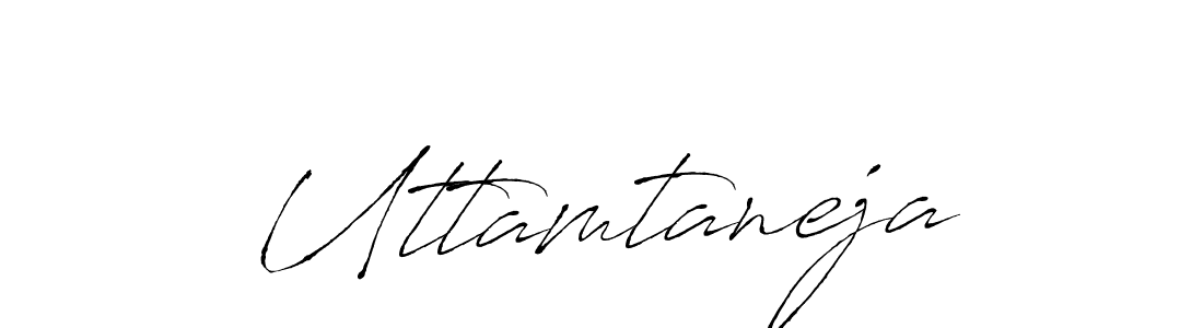 if you are searching for the best signature style for your name Uttamtaneja. so please give up your signature search. here we have designed multiple signature styles  using Antro_Vectra. Uttamtaneja signature style 6 images and pictures png