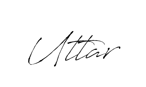 Also we have Uttar name is the best signature style. Create professional handwritten signature collection using Antro_Vectra autograph style. Uttar signature style 6 images and pictures png