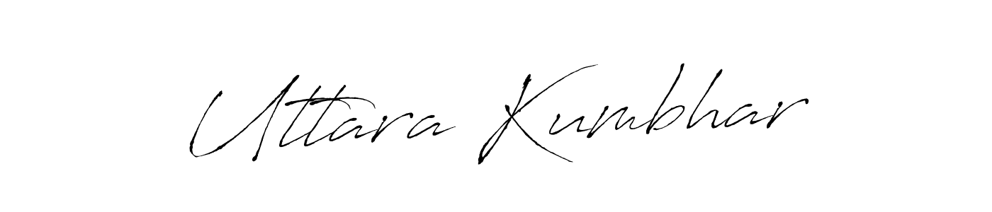 Antro_Vectra is a professional signature style that is perfect for those who want to add a touch of class to their signature. It is also a great choice for those who want to make their signature more unique. Get Uttara Kumbhar name to fancy signature for free. Uttara Kumbhar signature style 6 images and pictures png