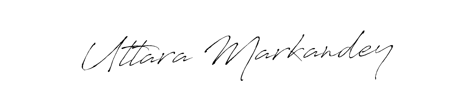 Make a beautiful signature design for name Uttara Markandey. With this signature (Antro_Vectra) style, you can create a handwritten signature for free. Uttara Markandey signature style 6 images and pictures png