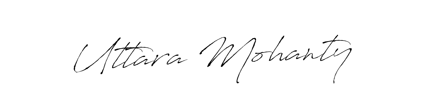 How to make Uttara Mohanty signature? Antro_Vectra is a professional autograph style. Create handwritten signature for Uttara Mohanty name. Uttara Mohanty signature style 6 images and pictures png