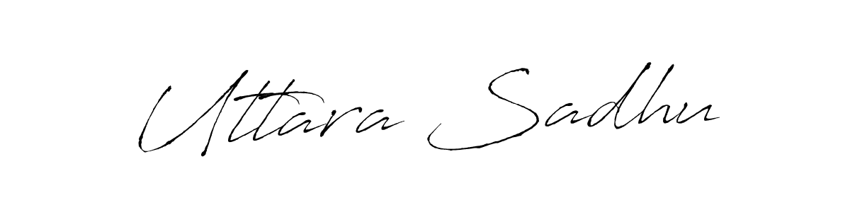 Use a signature maker to create a handwritten signature online. With this signature software, you can design (Antro_Vectra) your own signature for name Uttara Sadhu. Uttara Sadhu signature style 6 images and pictures png