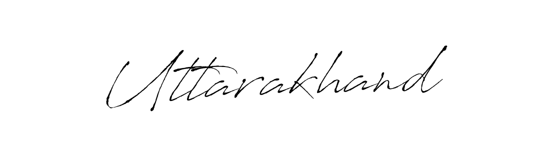 Use a signature maker to create a handwritten signature online. With this signature software, you can design (Antro_Vectra) your own signature for name Uttarakhand. Uttarakhand signature style 6 images and pictures png