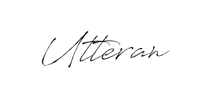 You can use this online signature creator to create a handwritten signature for the name Utteran. This is the best online autograph maker. Utteran signature style 6 images and pictures png