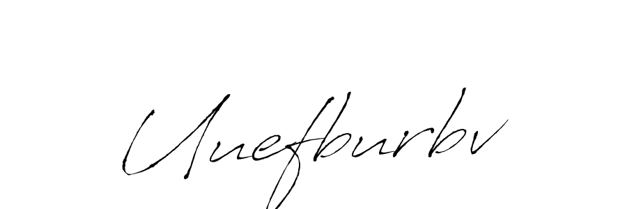 This is the best signature style for the Uuefburbv name. Also you like these signature font (Antro_Vectra). Mix name signature. Uuefburbv signature style 6 images and pictures png