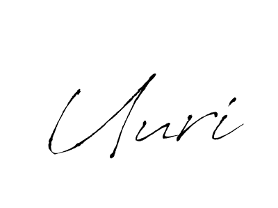 Also we have Uuri name is the best signature style. Create professional handwritten signature collection using Antro_Vectra autograph style. Uuri signature style 6 images and pictures png