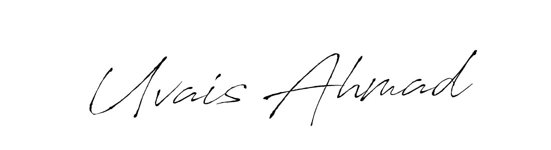 Use a signature maker to create a handwritten signature online. With this signature software, you can design (Antro_Vectra) your own signature for name Uvais Ahmad. Uvais Ahmad signature style 6 images and pictures png