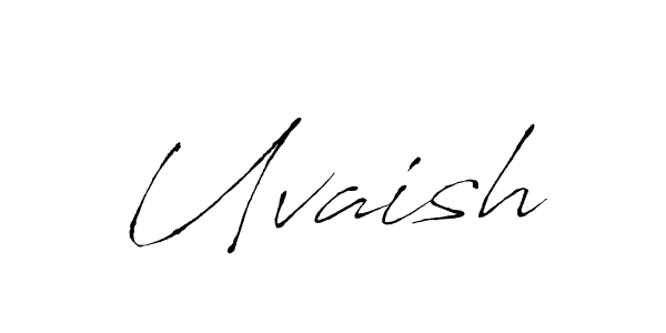 Also You can easily find your signature by using the search form. We will create Uvaish name handwritten signature images for you free of cost using Antro_Vectra sign style. Uvaish signature style 6 images and pictures png
