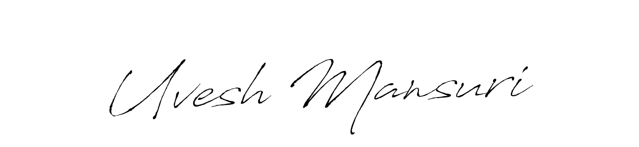 Once you've used our free online signature maker to create your best signature Antro_Vectra style, it's time to enjoy all of the benefits that Uvesh Mansuri name signing documents. Uvesh Mansuri signature style 6 images and pictures png