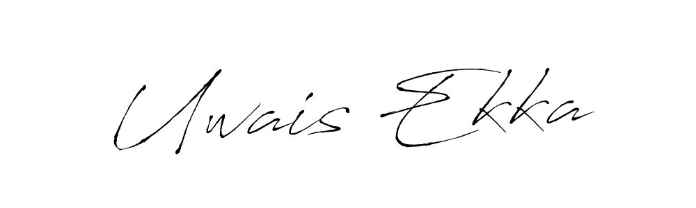 Also we have Uwais Ekka name is the best signature style. Create professional handwritten signature collection using Antro_Vectra autograph style. Uwais Ekka signature style 6 images and pictures png