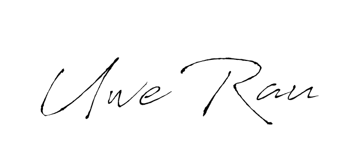 How to make Uwe Rau signature? Antro_Vectra is a professional autograph style. Create handwritten signature for Uwe Rau name. Uwe Rau signature style 6 images and pictures png