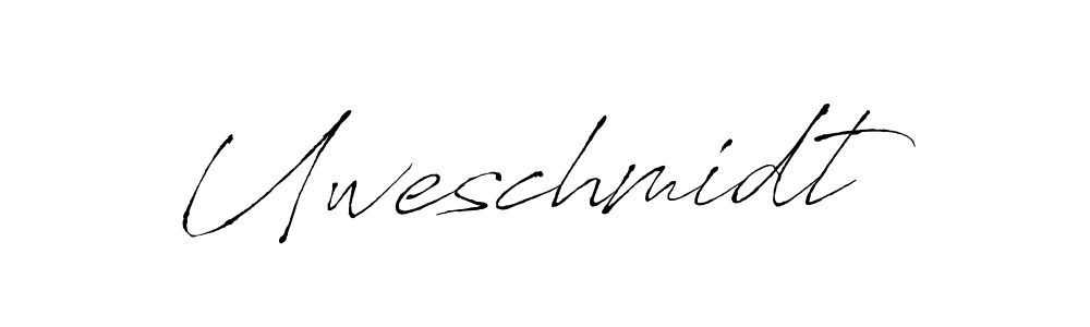 Design your own signature with our free online signature maker. With this signature software, you can create a handwritten (Antro_Vectra) signature for name Uweschmidt. Uweschmidt signature style 6 images and pictures png