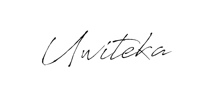 Design your own signature with our free online signature maker. With this signature software, you can create a handwritten (Antro_Vectra) signature for name Uwiteka. Uwiteka signature style 6 images and pictures png