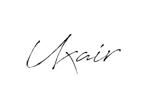 Similarly Antro_Vectra is the best handwritten signature design. Signature creator online .You can use it as an online autograph creator for name Uxair. Uxair signature style 6 images and pictures png