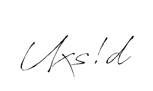 The best way (Antro_Vectra) to make a short signature is to pick only two or three words in your name. The name Uxs!d include a total of six letters. For converting this name. Uxs!d signature style 6 images and pictures png