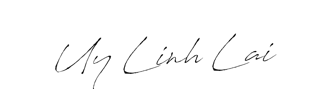You should practise on your own different ways (Antro_Vectra) to write your name (Uy Linh Lai) in signature. don't let someone else do it for you. Uy Linh Lai signature style 6 images and pictures png
