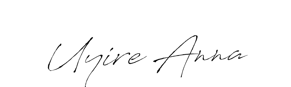 You should practise on your own different ways (Antro_Vectra) to write your name (Uyire Anna) in signature. don't let someone else do it for you. Uyire Anna signature style 6 images and pictures png