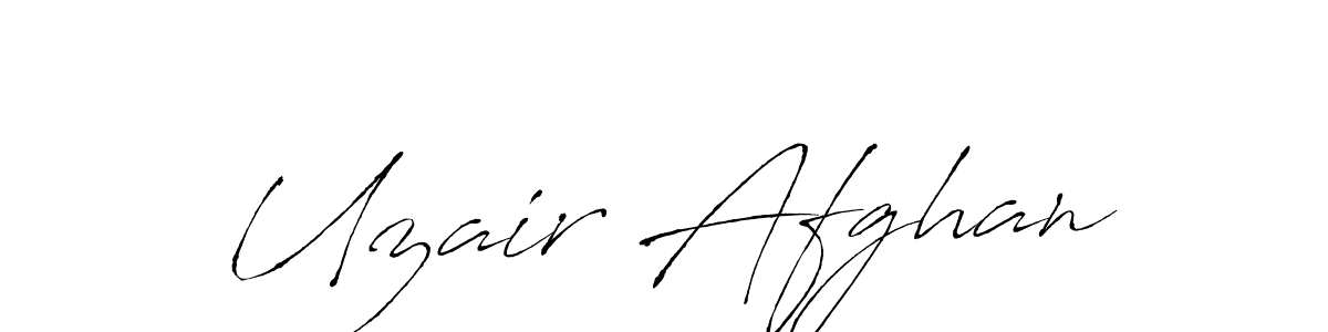 The best way (Antro_Vectra) to make a short signature is to pick only two or three words in your name. The name Uzair Afghan include a total of six letters. For converting this name. Uzair Afghan signature style 6 images and pictures png