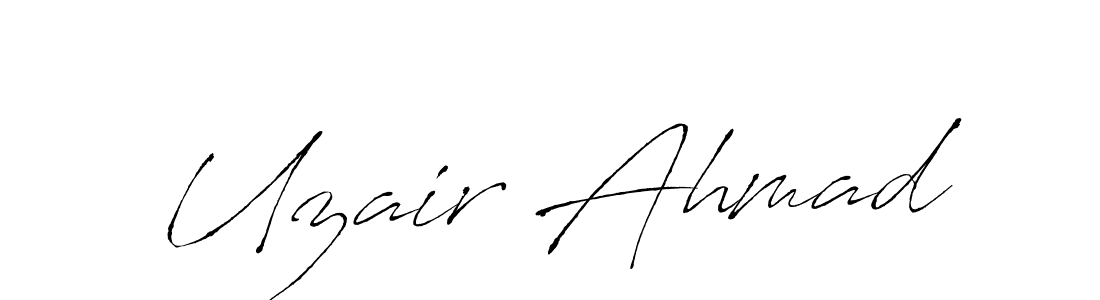 It looks lik you need a new signature style for name Uzair Ahmad. Design unique handwritten (Antro_Vectra) signature with our free signature maker in just a few clicks. Uzair Ahmad signature style 6 images and pictures png