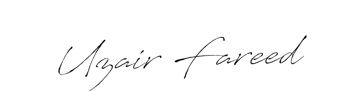 if you are searching for the best signature style for your name Uzair Fareed. so please give up your signature search. here we have designed multiple signature styles  using Antro_Vectra. Uzair Fareed signature style 6 images and pictures png