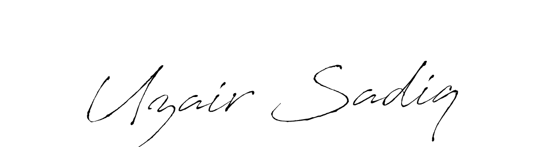 You should practise on your own different ways (Antro_Vectra) to write your name (Uzair Sadiq) in signature. don't let someone else do it for you. Uzair Sadiq signature style 6 images and pictures png