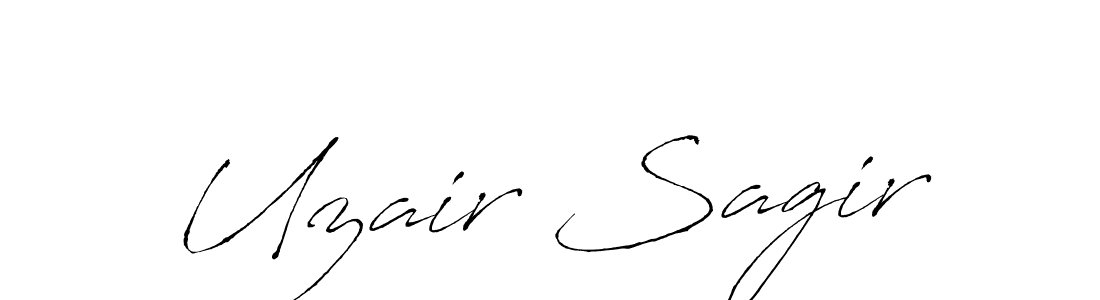Antro_Vectra is a professional signature style that is perfect for those who want to add a touch of class to their signature. It is also a great choice for those who want to make their signature more unique. Get Uzair Sagir name to fancy signature for free. Uzair Sagir signature style 6 images and pictures png