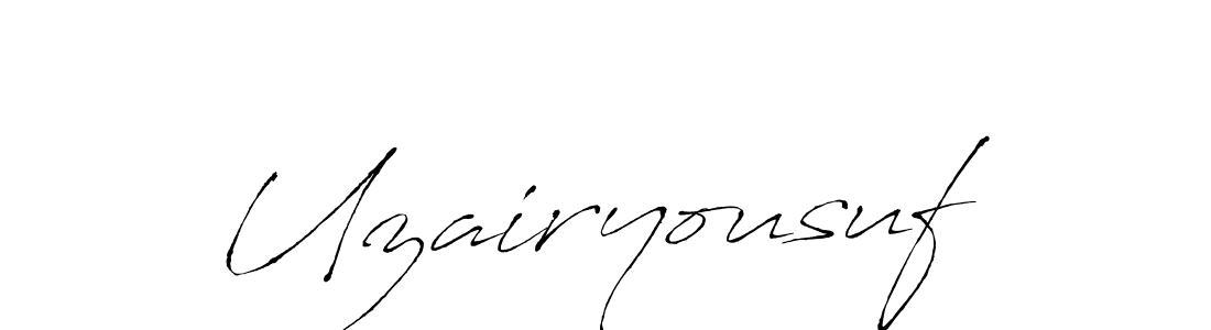 Similarly Antro_Vectra is the best handwritten signature design. Signature creator online .You can use it as an online autograph creator for name Uzairyousuf. Uzairyousuf signature style 6 images and pictures png